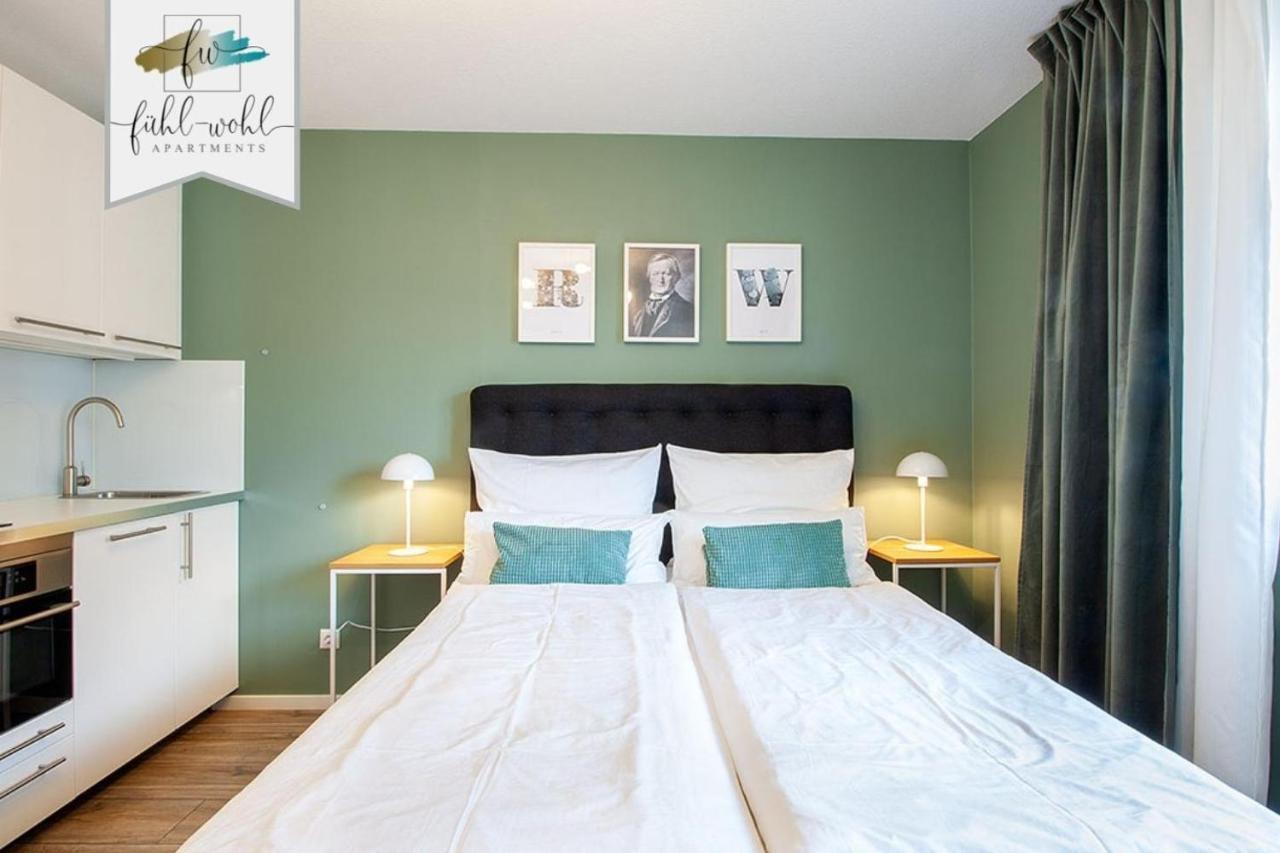 Apt Wahnfried Nr1 - Cityapartment Mit Kueche, Duschbad, Balkon, Parkplatz - Zentral Aber Ruhig 바이로이트 외부 사진
