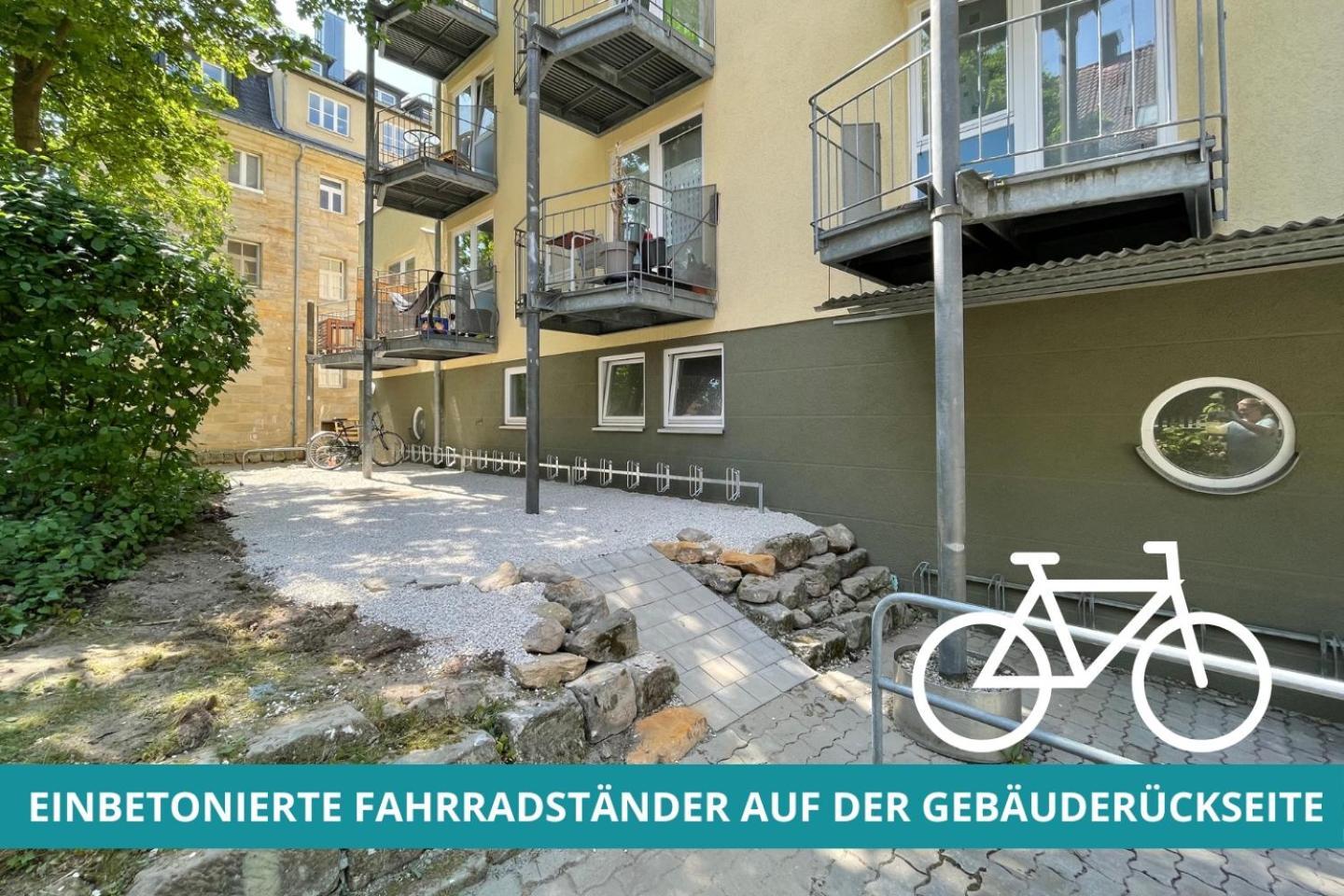 Apt Wahnfried Nr1 - Cityapartment Mit Kueche, Duschbad, Balkon, Parkplatz - Zentral Aber Ruhig 바이로이트 외부 사진