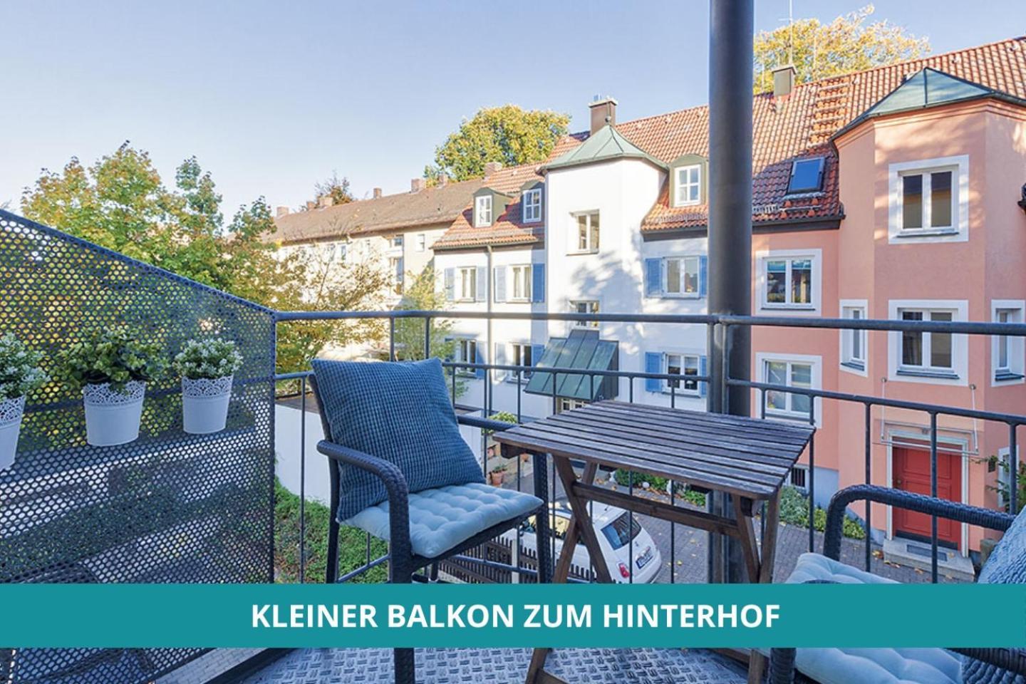 Apt Wahnfried Nr1 - Cityapartment Mit Kueche, Duschbad, Balkon, Parkplatz - Zentral Aber Ruhig 바이로이트 외부 사진