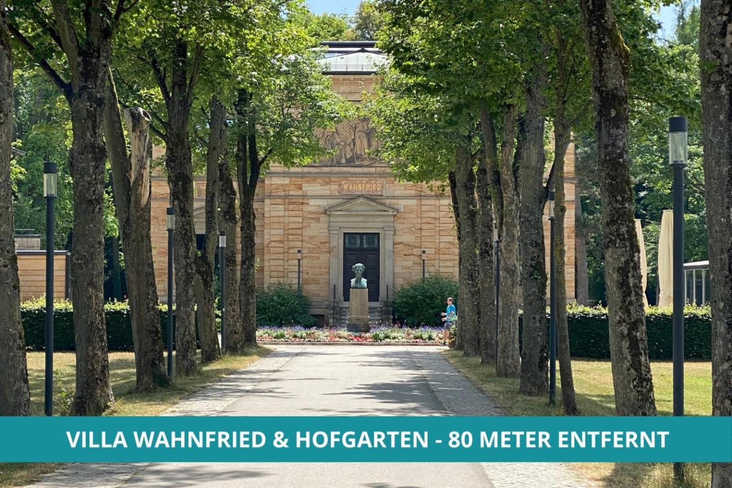 Apt Wahnfried Nr1 - Cityapartment Mit Kueche, Duschbad, Balkon, Parkplatz - Zentral Aber Ruhig 바이로이트 외부 사진